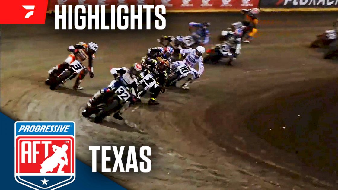 American Flat Track Highlights From Texas Motor Speedway