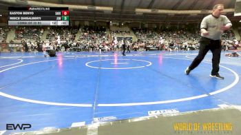 70 lbs Consi Of 32 #2 - Easton Benyo, Sauk Valley Wrestling Club vs Reece Ghisalberti, Jackson County Wrestling Club