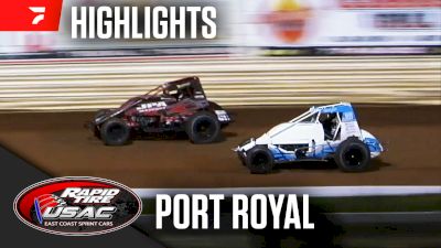 Highlights | 2024 USAC East Coast Sprints at Port Royal Speedway