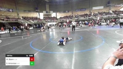 Rr Rnd 4 - McCoy Beam, Elbert County Wranglers vs Gino Amorosa, Black Fox Wrestling Academy