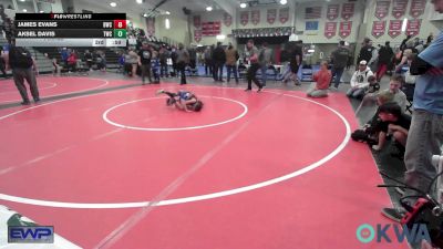 64 lbs 3rd Place - William Crutchfield, Collinsville Cardinal Youth Wrestling vs Hayden Wenetshlager, Salina Wrestling Club