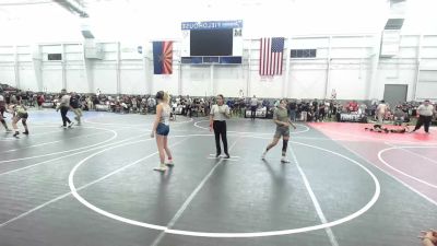109 lbs Round Of 16 - Brynn Lavell, Foothill Falcons vs Hazel Leyva, Silverback WC