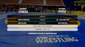 Federico Chiesa vs Vittorio Pitto 2026 FIJLKAM Campionato Italiano Grappling
