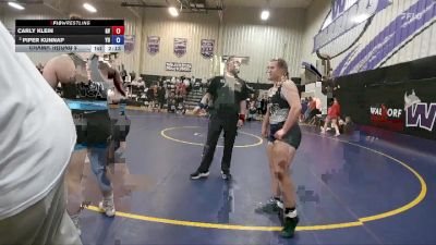 160 Open Champ. Round 2 - Carly Klein, Grand View University vs Piper Kunnap, York University