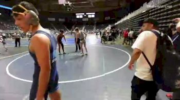 160 lbs Quarterfinal - Cutter Jones, Coyote WC vs Adrian Najar, Team Champs