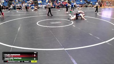 190 lbs Round 1 - Tyler Zwingman, Columbus vs Thatcher Whiting, Kearney JV