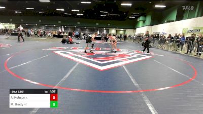 138 lbs Round Of 32 - Ashton Hobson, IL vs Maximus Brady, NC