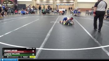 64 lbs Round 1 - Jeffrey Meyer, Madison County Youth Wrestling vs Camdyn Williams, Iron Knights