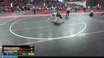 175 lbs Champ. Round 1 - Giovonni Stork, St. Croix Central vs Nathan Margretz, Brookfield Wrestling Club