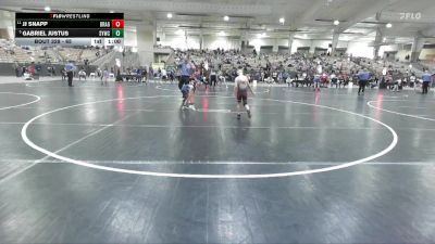 65 lbs Cons. Round 2 - Jj Snapp, Dragon Wrestling Club vs Gabriel Justus, Seymour Youth Wrestling Club