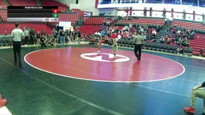 63 lbs Finals (2 Team) - Kasey Kilcoin, NEUSA District 8 Girls vs Emery Palser, NEUSA District 2 Girls