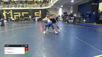 160 lbs R-64 - Nathaniel Cabrera, Kissimmee Osceola-FL vs Ed Franco, Berks Catholic