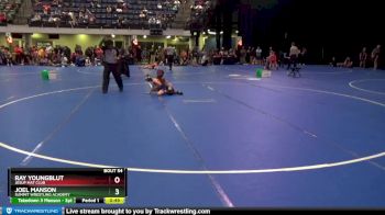 50 lbs Cons. Round 2 - Ray Youngblut, Jesup Mat Club vs Joel Manson, Summit Wrestling Academy