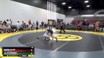 60 lbs Round 2 (8 Team) - Ax Wittenberg, Thorn Wrestling (MN) vs Mason Allen, Rebellion
