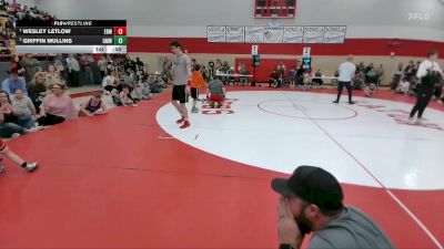 47-50 lbs Round 4 - Wesley Letlow, Eaton Reds WC vs Griffin Mullins, Greeley Metro WC