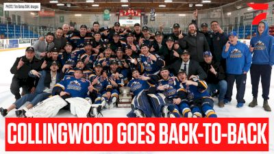 Colingwood Blues Celebrate Back-To-Back OJHL Championships Thanks To Late Game-Winner