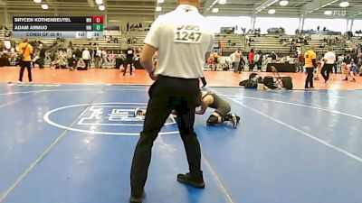 106 lbs Consi Of 32 #1 - Brycen Kothenbeutel, MN vs Adam Armijo, NM