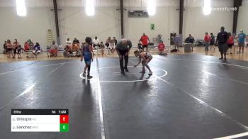 61 lbs Quarterfinal - Jaxon Gillespie, All Phase vs Jaxon Sanchez, Reign WC