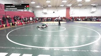192 lbs Champ. Round 1 - Max Munzinger, Dela Salle vs Caden James, American Canyon