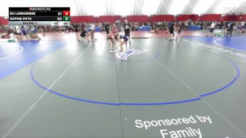 117-123 lbs Round 2 - Eli Landgriebe, Batavia vs Sophie Pitts, Mauston