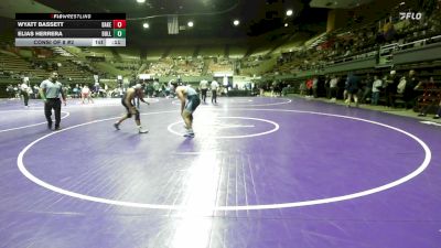 150 lbs Consi Of 8 #2 - Wyatt Bassett, Bakersfield vs Elias Herrera, Bullard
