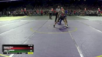 D3-144 lbs Quarterfinal - Isaiah Pelc, Portland HS vs Trey Parker, Dundee HS