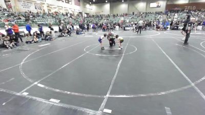 43 lbs Consi Of 16 #2 - Easton Burton, Nighthawks WC vs Dillon Jim, Battle Mountain WC