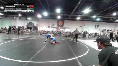 113 lbs Quarterfinal - Lou Morgan, Unattached vs Christian Gonzalez, Rancho Bernardo WC