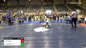 73 lbs Quarterfinal - William Chapple, South Forsyth War Wrestling vs Daniel Valiquette, Harrison Top Dog Wrestling Club