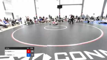 57 kg 3rd Place - Drake Ayala, Sebolt Wrestling Academy vs Tristan Corbin, JK Squad