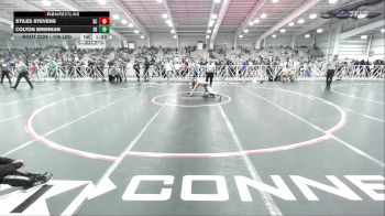 106 lbs Round Of 128 - Stiles Stevens, SC vs Colton Brennan, DE