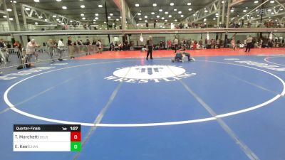 119A lbs Quarterfinal - Tommy Marchetti, Delbarton vs Ezekiel Keel, Chantilly