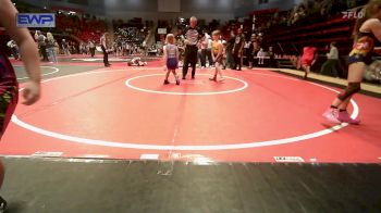 67 lbs Rr Rnd 5 - Ryan Rea, Sedalia Youth Wrestling Club vs Andrea Stinson-McNatt, HURRICANE WRESTLING ACADEMY