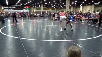 120 lbs Round 3 (6 Team) - Isaiah Hench, Elevation WC vs Jackie Hutchins, Team Arkansas