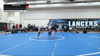 144 lbs Champ. Round 1 - Peyton Hogan, Uintah vs Mason Keller, Bonneville
