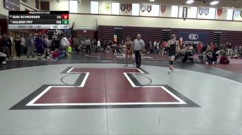 132 lbs Round 2 - Kaliber Fry, PCM, Monroe vs Izak Schroeder, South Tama County