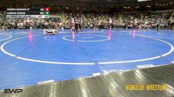 88 lbs Consi Of 16 #2 - Joseph Granata III, Driller Wrestling Club vs Landon Owens, Team Donahoe