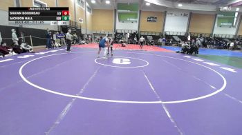 215 lbs Consi Of 8 #1 - Shawn Boudreau, Alvirne vs Jackson Hall, Bow