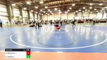 160 lbs Consi Of 8 #2 - Seraphina Blackmon, MO vs Noelle Gaffney, NJ