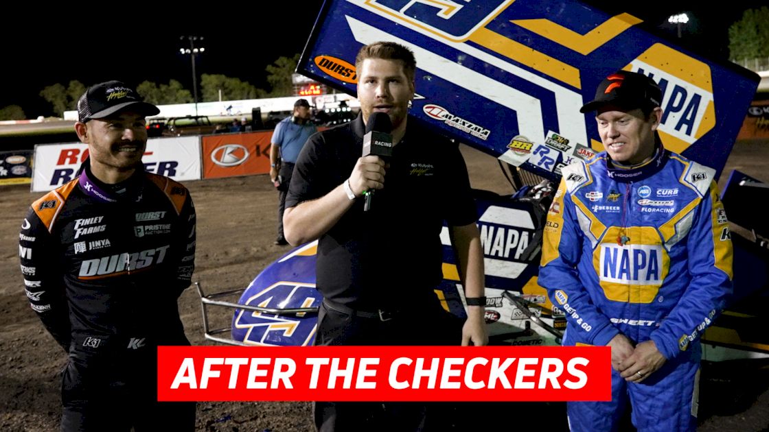 After The Checkers: Kyle Larson And Brad Sweet Recap Friday