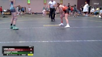 100/110 Round 5 - Lydia Suniga, Hurricane Wrestling Academy vs McKenzy Mason, Team Owls