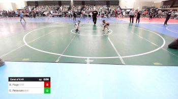 47-T lbs Consi Of 8 #1 - Blaine Page, Centurion vs Gianni Petersen, Monroe Twp