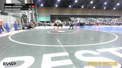 285 lbs Consi Of 16 #2 - Michael Valenzuela, Team Coalinga vs Edward Quinones, California Grapplers