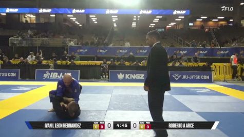 Roberto A Arce vs Ivan I. Leon Hernandez 2026 Pan Jiu Jitsu IBJJF Championship