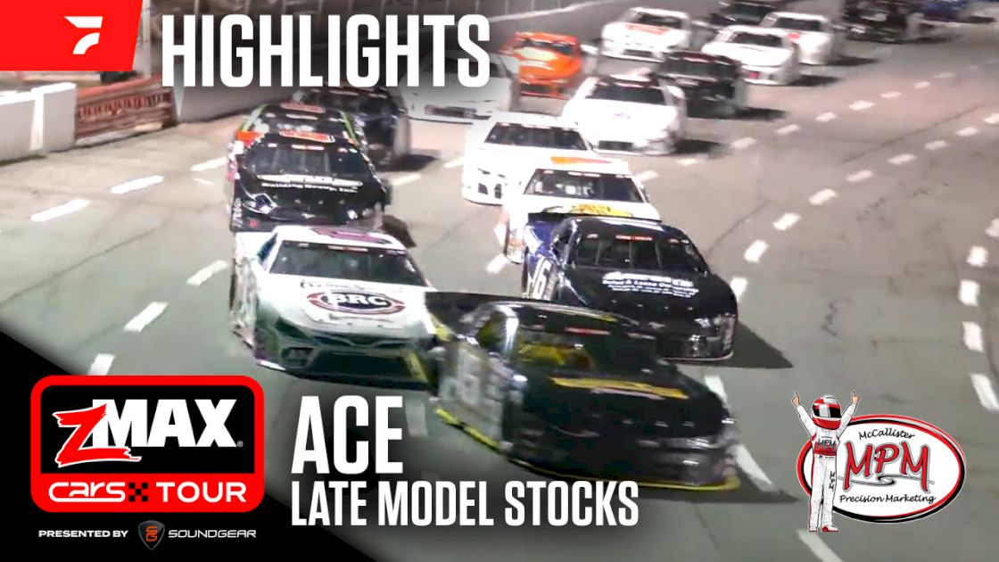 Highlights: CARS Tour Late Model Stock Cars at Ace Speedway