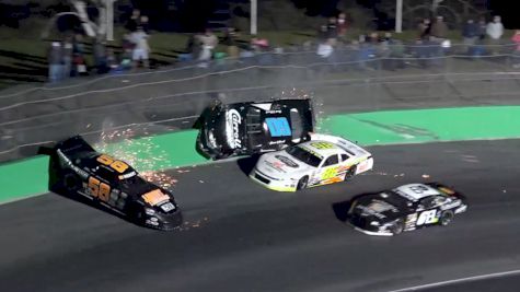 Leaders Tangle In Fiery Crash At Thunder Road Opener