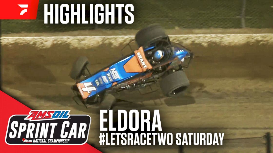 WATCH: USAC #LetsRaceTwo Saturday Highlights From Eldora