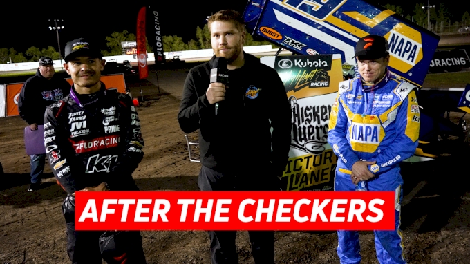 After The Checkers: Kyle Larson And Brad Sweet Recap High Limit ...