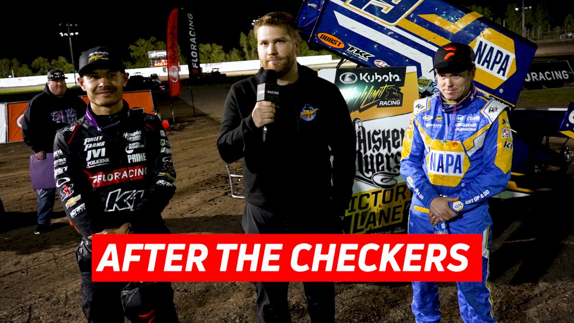 After The Checkers: Larson And Sweet Recap Lakeside Finale