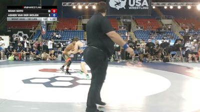 190 lbs Champ. Rd Of 32 - Noah Soto, California vs Asher Van Der Molen, Illinois